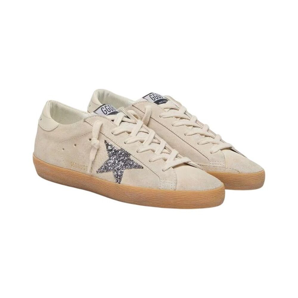 Golden Goose Superstar Suede Sneaker, White
